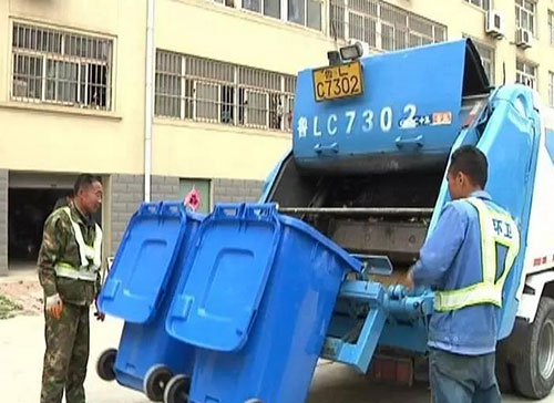 日照市區(qū)將告別街頭垃圾桶